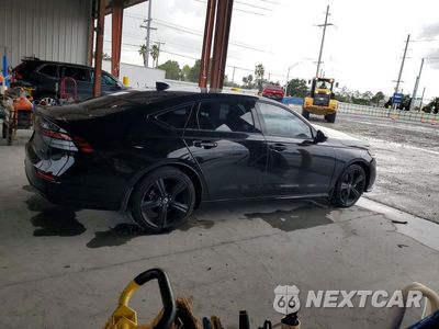 Trzecie zdjęcie samochodu z tyłu: 2024 HONDA ACCORD HYBRID SPORT-L VIN:1HGCY2F75RA081723 - miniatura