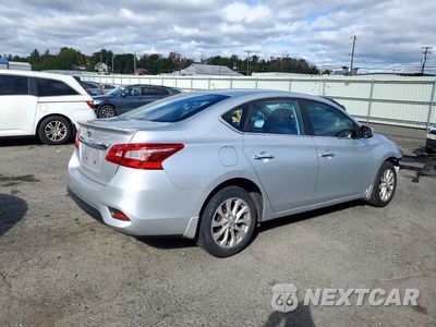Trzecie zdjęcie samochodu z tyłu: 2017 NISSAN SENTRA S VIN:3N1AB7AP4HY241678 - miniatura