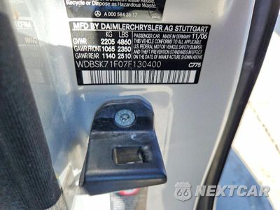 Zdjęcie 12 z 12 samochodu: 2007 MERCEDES-BENZ SL 550 VIN:WDBSK71F07F130400 - miniatura