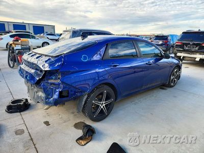 Trzecie zdjęcie samochodu z tyłu: 2023 HYUNDAI ELANTRA SEL VIN:5NPLS4AG8PH111550 - miniatura