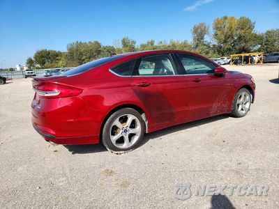 Trzecie zdjęcie samochodu z tyłu: 2018 FORD FUSION SE VIN:3FA6P0HDXJR196047 - miniatura