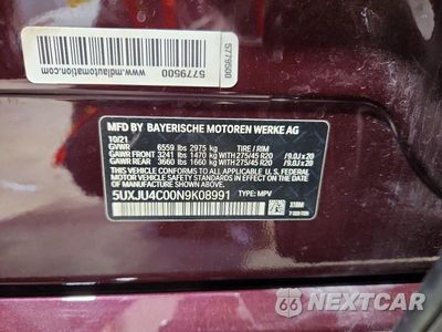 Zdjęcie 13 z 13 samochodu: 2022 BMW X5 M50I VIN:5UXJU4C00N9K08991 - miniatura