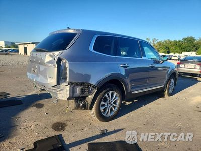 Trzecie zdjęcie samochodu z tyłu: 2020 KIA TELLURIDE LX VIN:5XYP24HC2LG031828 - miniatura