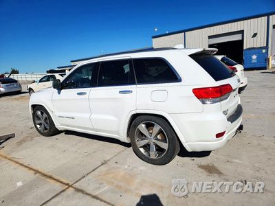 Drugie zdjęcie samochodu z przodu: 2014 JEEP GRAND CHEROKEE OVERLAND VIN:1C4RJFCGXEC498620 - miniatura
