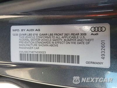 Zdjęcie 12 z 12 samochodu: 2026 AUDI A6 PREMIUM PLUS VIN:WAU55CFN6TN030023 - miniatura
