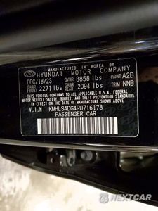 Zdjęcie 13 z 13 samochodu: 2024 HYUNDAI ELANTRA SEL VIN:KMHLS4DG4RU716178 - miniatura