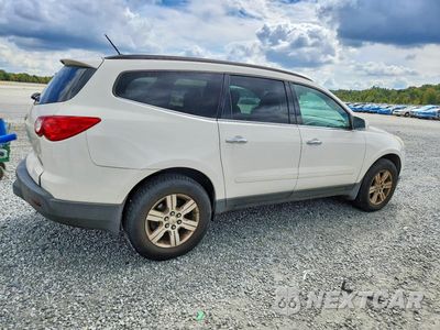 Trzecie zdjęcie samochodu z tyłu: 2012 CHEVROLET TRAVERSE LT VIN:1GNKVGED1CJ237472 - miniatura