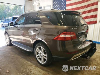 Drugie zdjęcie samochodu z przodu: 2014 MERCEDES-BENZ ML 350 VIN:4JGDA5JB0EA314742 - miniatura