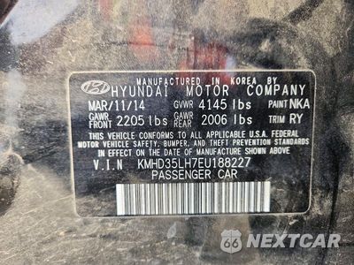 Zdjęcie 12 z 12 samochodu: 2014 HYUNDAI ELANTRA GT BASE VIN:KMHD35LH7EU188227 - miniatura