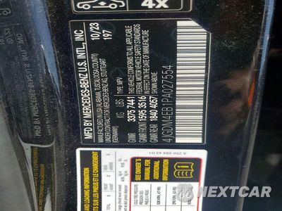 Zdjęcie 14 z 14 samochodu: 2023 MERCEDES-BENZ EQS SUV 580 4MATIC VIN:4JGDM4EB1PA027554 - miniatura