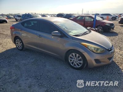 Czwarte zdjęcie samochodu z boku: 2012 HYUNDAI ELANTRA GLS VIN:5NPDH4AE9CH132340 - miniatura
