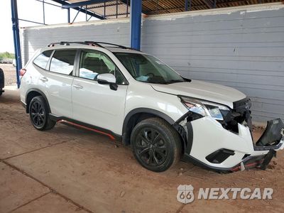 Czwarte zdjęcie samochodu z boku: 2023 SUBARU FORESTER SPORT VIN:JF2SKAGC0PH424462 - miniatura
