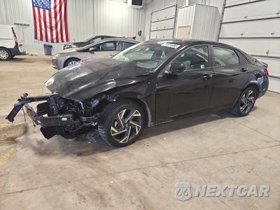2025 HYUNDAI ELANTRA HYBRID SEL SPORT KMHLM4DJXSU135988 - główne zdjęcie licytacji z USA - miniatura