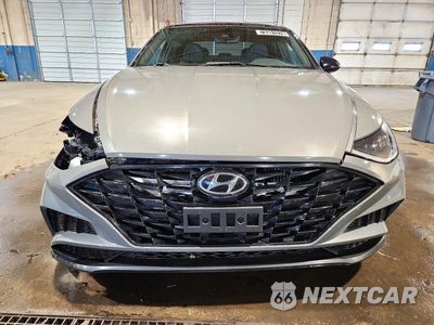 Piąte zdjęcie samochodu w środku: 2023 HYUNDAI SONATA SEL PLUS VIN:KMHL44J25PA279227 - miniatura