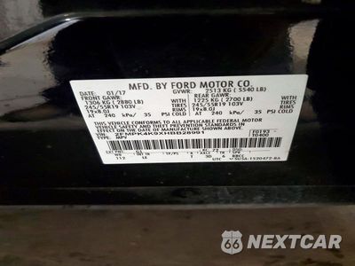 Zdjęcie 13 z 13 samochodu: 2017 FORD EDGE TITANIUM VIN:2FMPK4K9XHBB28991 - miniatura
