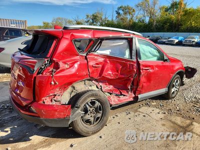 Trzecie zdjęcie samochodu z tyłu: 2016 TOYOTA RAV4 LE VIN:2T3BFREV0GW512539 - miniatura