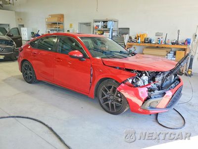 Czwarte zdjęcie samochodu z boku: 2022 HONDA CIVIC SPORT TOURING VIN:19XFL1H88NE017015 - miniatura