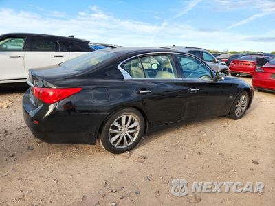 Trzecie zdjęcie samochodu z tyłu: 2017 INFINITI Q50 3.0T SIGNATURE EDITION VIN:JN1EV7APXHM731067 - miniatura