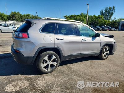 Trzecie zdjęcie samochodu z tyłu: 2019 JEEP CHEROKEE LIMITED VIN:1C4PJLDB4KD427525 - miniatura