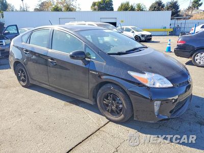 Czwarte zdjęcie samochodu z boku: 2013 TOYOTA PRIUS FOUR VIN:JTDKN3DU8D5648204 - miniatura