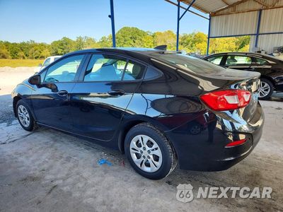 Drugie zdjęcie samochodu z przodu: 2019 CHEVROLET CRUZE LS VIN:1G1BC5SM9K7134070 - miniatura