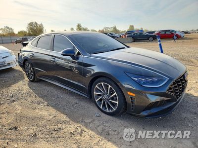 Czwarte zdjęcie samochodu z boku: 2022 HYUNDAI SONATA LIMITED VIN:KMHL34J2XNA173436 - miniatura
