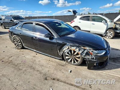 Czwarte zdjęcie samochodu z boku: 2023 AUDI A4 PREMIUM 40 VIN:WAUABAF4XPN005229 - miniatura
