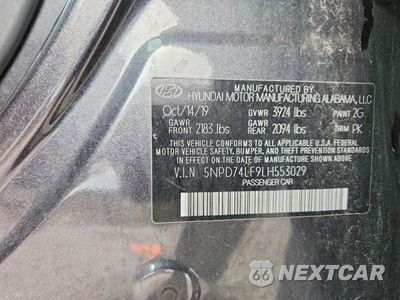 Zdjęcie 12 z 12 samochodu: 2020 HYUNDAI ELANTRA SE VIN:5NPD74LF9LH553029 - miniatura