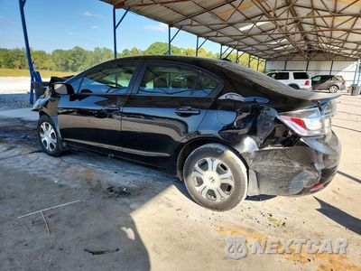 Drugie zdjęcie samochodu z przodu: 2013 HONDA CIVIC HYBRID VIN:19XFB4F21DE000574 - miniatura
