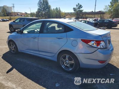 Trzecie zdjęcie samochodu z tyłu: 2014 HYUNDAI ACCENT GLS VIN:KMHCT4AE6EU687339 - miniatura