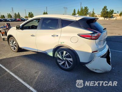 Drugie zdjęcie samochodu z przodu: 2016 NISSAN MURANO PLATINUM VIN:5N1AZ2MGXGN133208 - miniatura