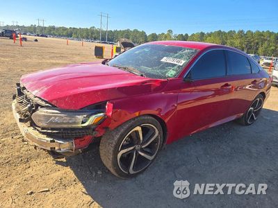 2018 HONDA ACCORD SPORT 1HGCV1F31JA263875 - główne zdjęcie licytacji z USA - miniatura