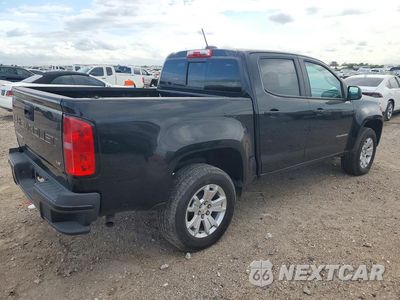Trzecie zdjęcie samochodu z tyłu: 2022 CHEVROLET COLORADO LT VIN:1GCGSCEN3N1227313 - miniatura