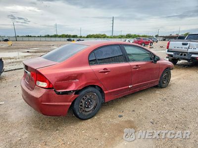 Trzecie zdjęcie samochodu z tyłu: 2009 HONDA CIVIC LX VIN:1HGFA16599L005775 - miniatura