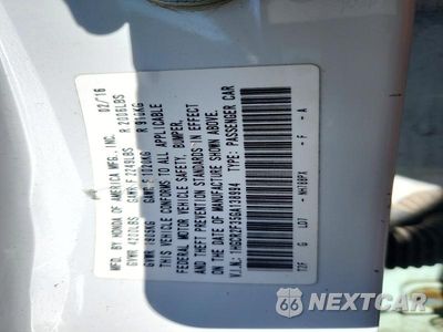 Zdjęcie 12 z 12 samochodu: 2016 HONDA ACCORD LX VIN:1HGCR2F35GA138994 - miniatura