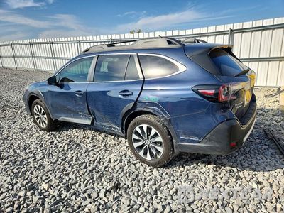 Drugie zdjęcie samochodu z przodu: 2024 SUBARU OUTBACK LIMITED VIN:4S4BTANC6R3235213 - miniatura