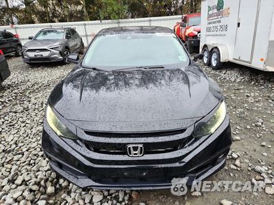 Piąte zdjęcie samochodu w środku: 2021 HONDA CIVIC EXL VIN:2HGFC1F75MH702782 - miniatura