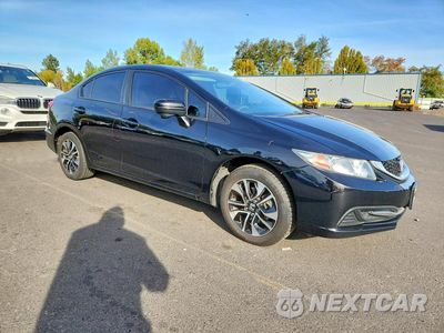 Czwarte zdjęcie samochodu z boku: 2014 HONDA CIVIC EX VIN:19XFB2F89EE224556 - miniatura