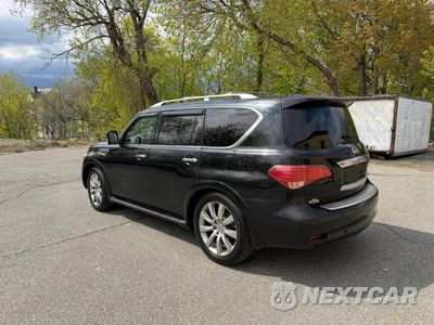Trzecie zdjęcie samochodu z tyłu: 2013 INFINITI QX56 BASE VIN:JN8AZ2NC5D9350142 - miniatura