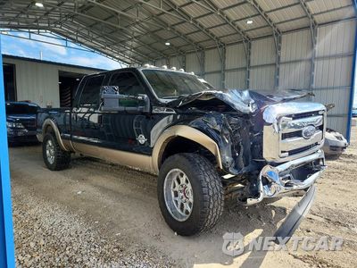 Czwarte zdjęcie samochodu z boku: 2014 FORD F250 SUPER DUTY VIN:1FT7W2BT1EEA30098 - miniatura