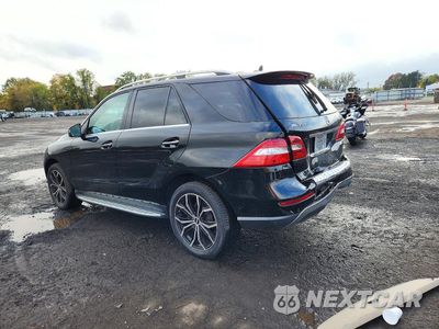 Drugie zdjęcie samochodu z przodu: 2013 MERCEDES-BENZ ML 350 4MATIC VIN:4JGDA5HB2DA253026 - miniatura