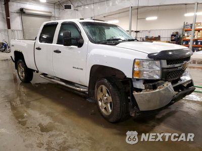 Czwarte zdjęcie samochodu z boku: 2012 CHEVROLET SILVERADO K2500 HEAVY DUTY VIN:1GC1KVCG1CF112764 - miniatura