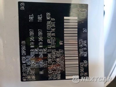 Zdjęcie 13 z 13 samochodu: 2026 TOYOTA 4RUNNER SR5 VIN:JTEVA5BR2T5121787 - miniatura