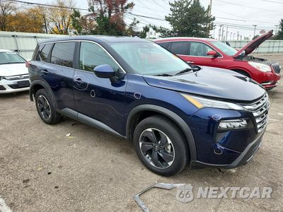 Czwarte zdjęcie samochodu z boku: 2024 NISSAN ROGUE SV VIN:5N1BT3BB0RC730899 - miniatura