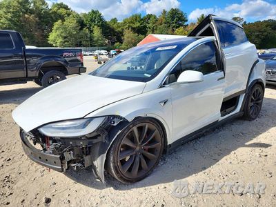 2020 TESLA MODEL X 5YJXCDE46LF280618 - główne zdjęcie licytacji z USA - miniatura