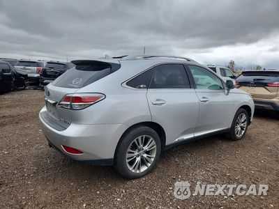Trzecie zdjęcie samochodu z tyłu: 2013 LEXUS RX 450H VIN:JTJBC1BA8D2440664 - miniatura