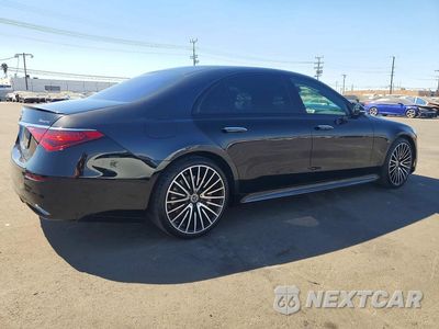 Trzecie zdjęcie samochodu z tyłu: 2021 MERCEDES-BENZ S 580 4MATIC VIN:W1K6G7GB7MA034531 - miniatura