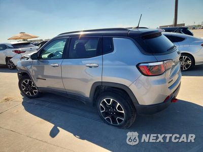 Drugie zdjęcie samochodu z przodu: 2020 JEEP COMPASS TRAILHAWK VIN:3C4NJDDB0LT207825 - miniatura