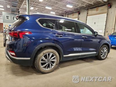 Trzecie zdjęcie samochodu z tyłu: 2019 HYUNDAI SANTA FE LIMITED 2.4L VIN:5NMS5CAD8KH091390 - miniatura