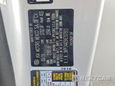 Zdjęcie 12 z 12 samochodu: 2019 KIA FORTE LXS VIN:3KPF24AD5KE107911 - miniatura